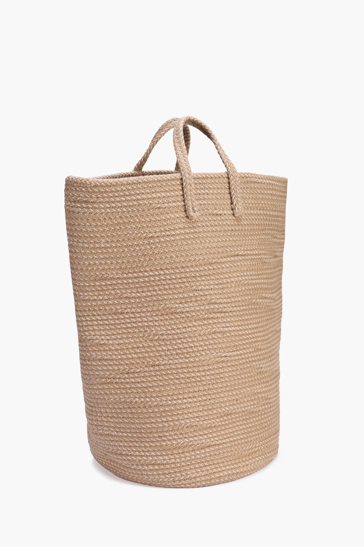 Woven Laundry Basket - 50x35 cm