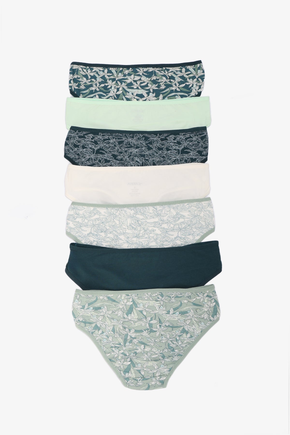 Pack of 7 Colored Bikini Panties