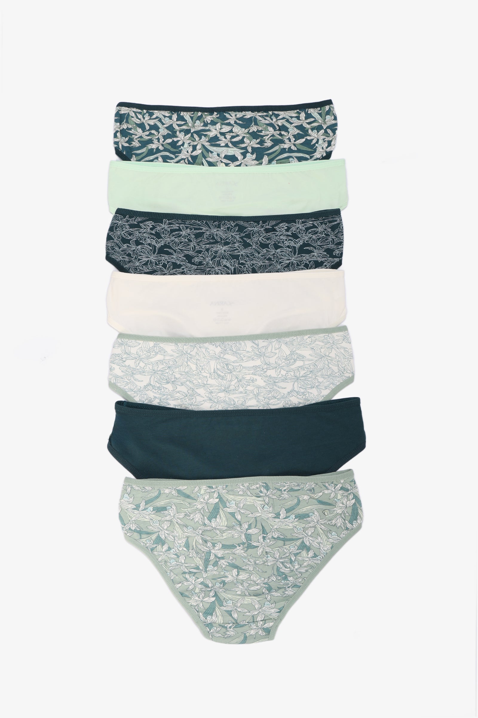 Pack of 7 Colored Bikini Panties