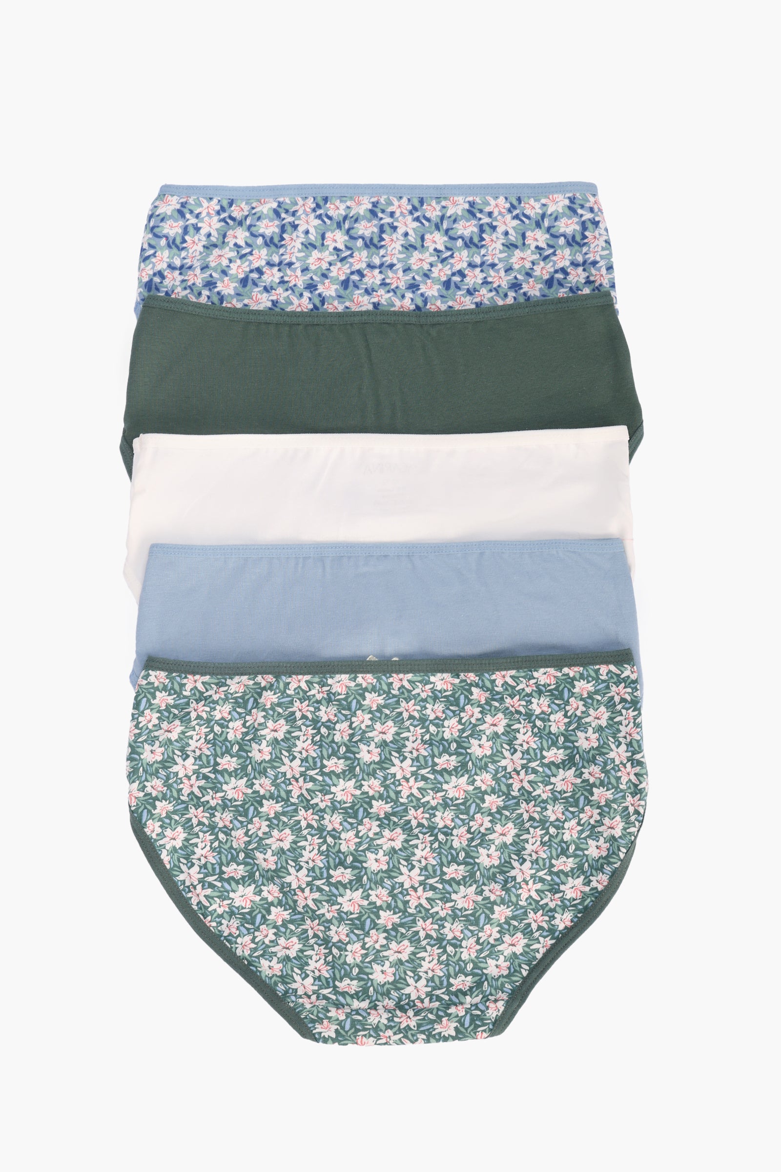 Pack of 5 Girly Brief Panties
