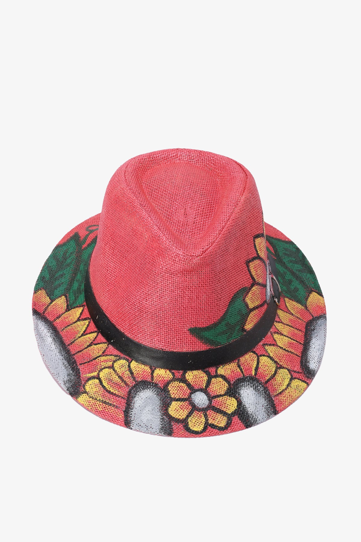 Sunflower Pink Beach Hat