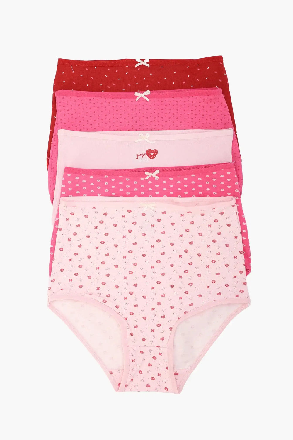 مجموعة من 5 بانتي بريف هاي ويست ملون