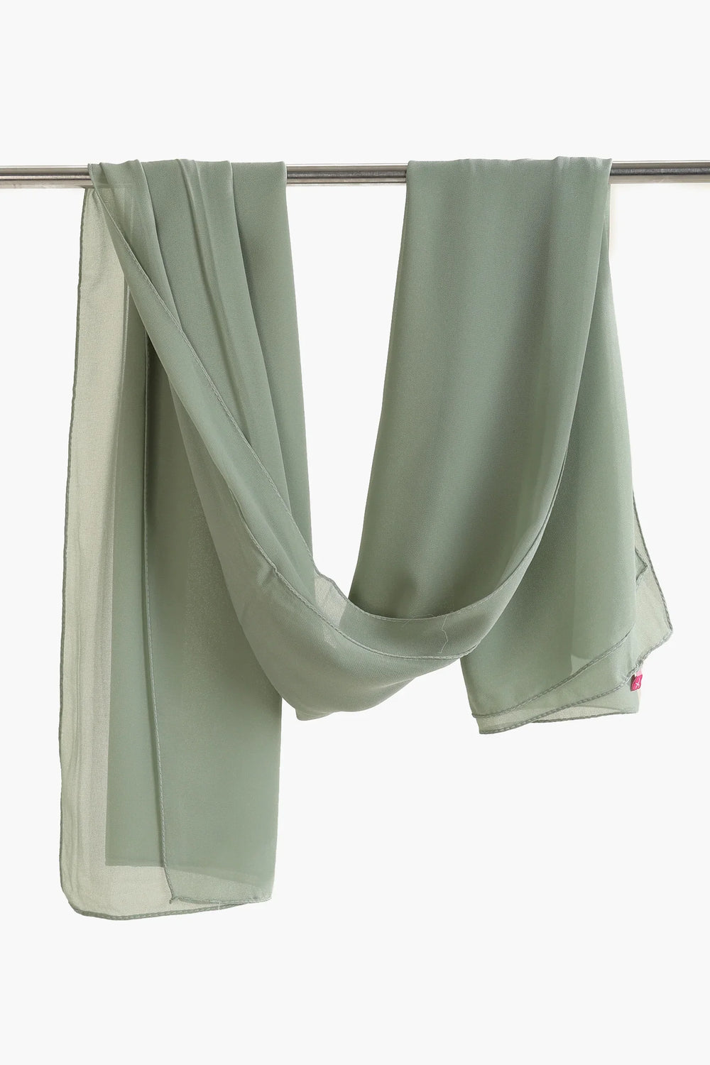 Solid Pattern Chiffon Scarf