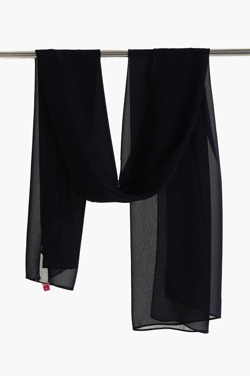 Solid Pattern Chiffon Scarf