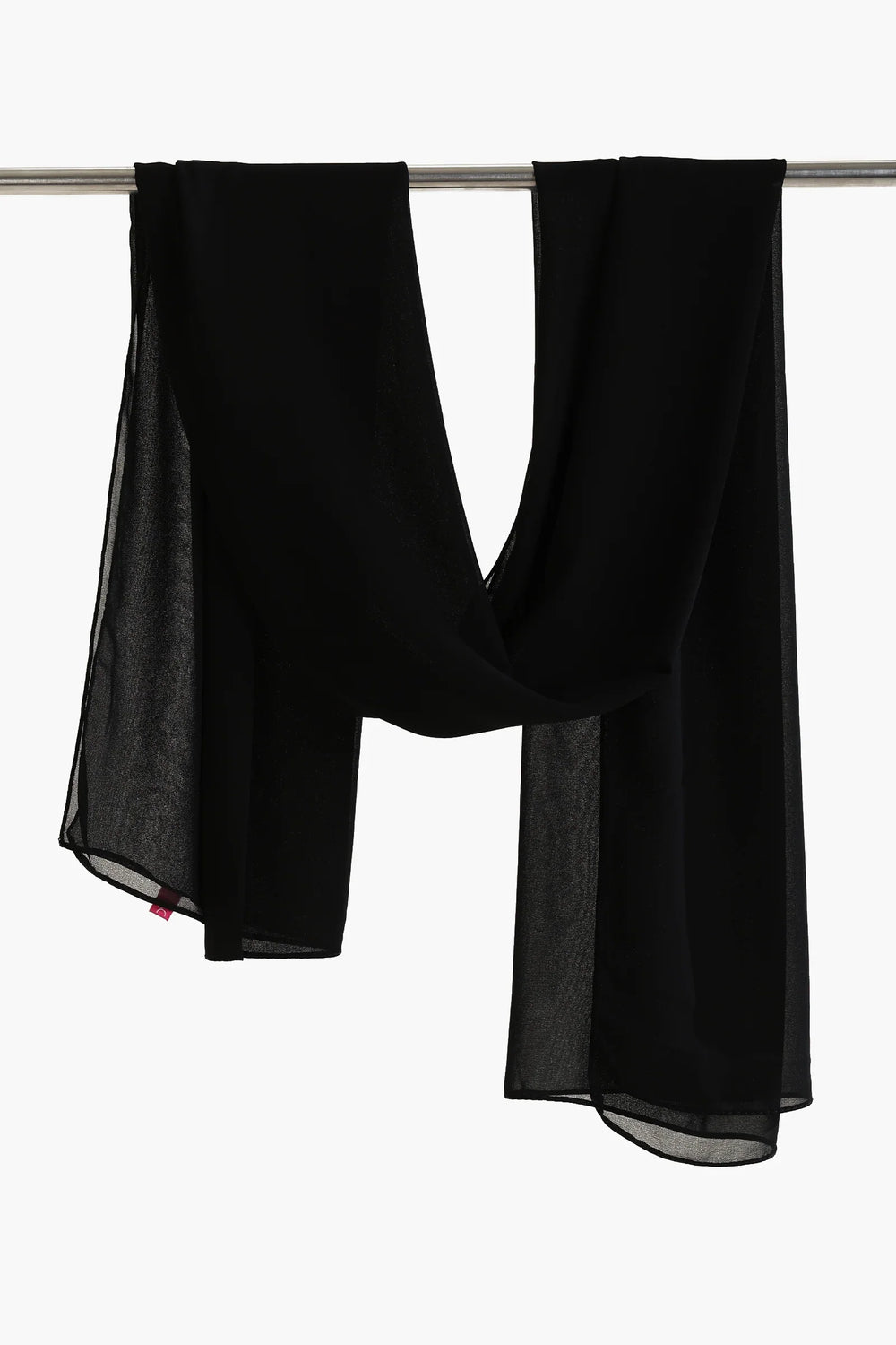 Solid Pattern Chiffon Scarf