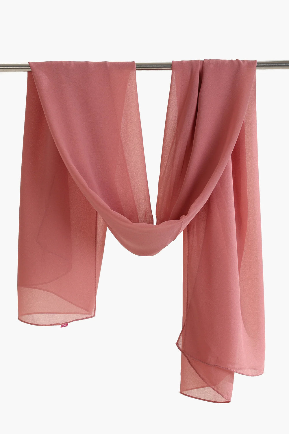 Solid Pattern Chiffon Scarf