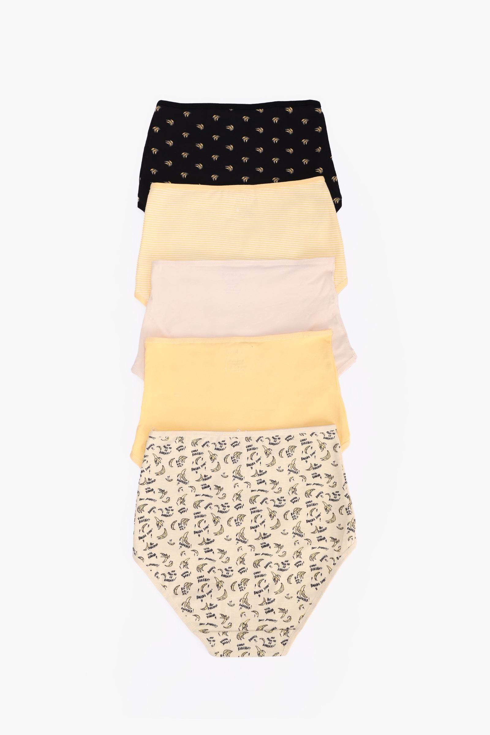 Pack of 5 Colored Full Brief Panties