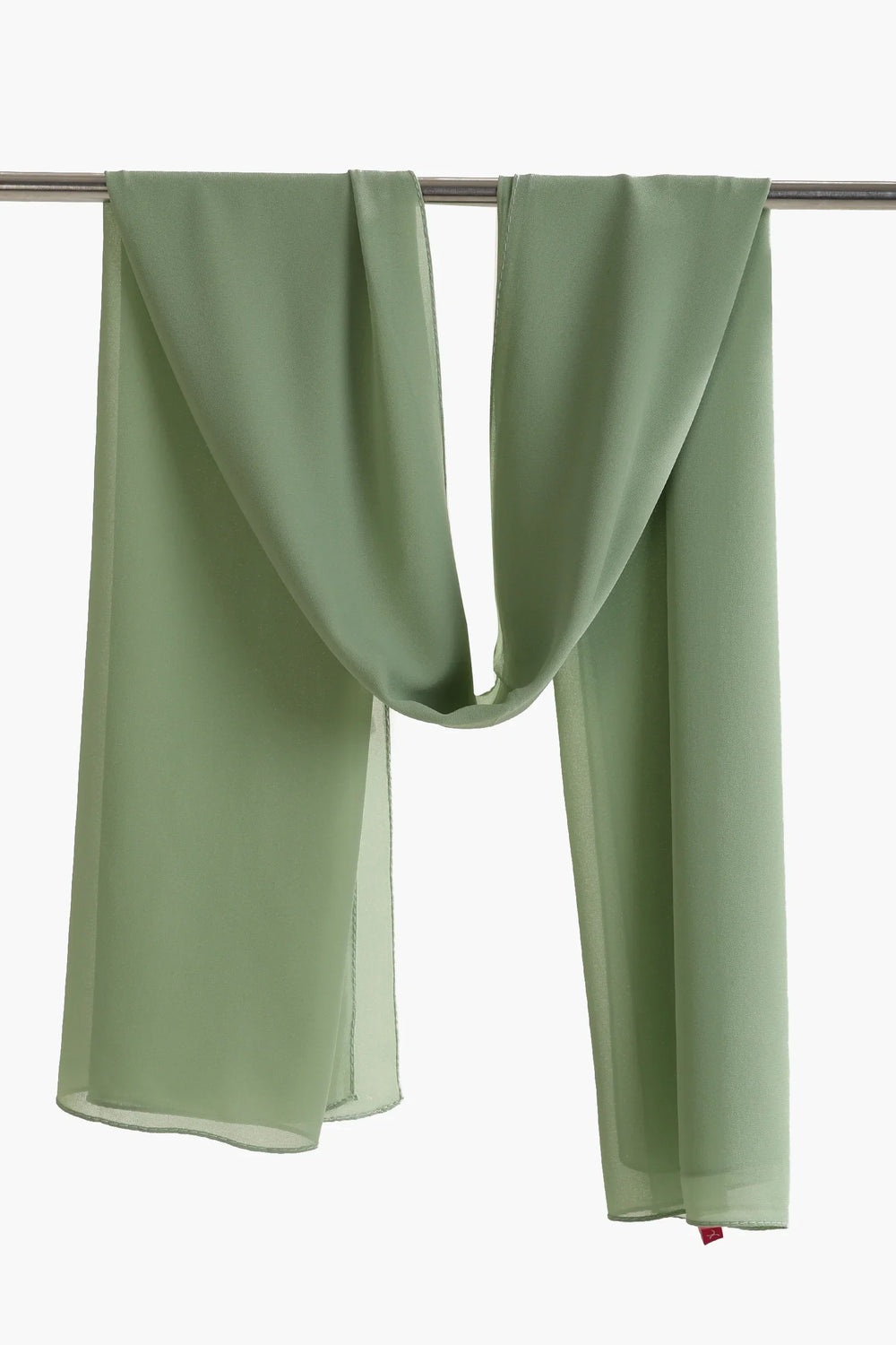 Solid Pattern Chiffon Scarf