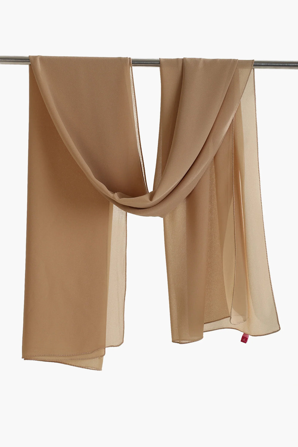 Solid Pattern Chiffon Scarf