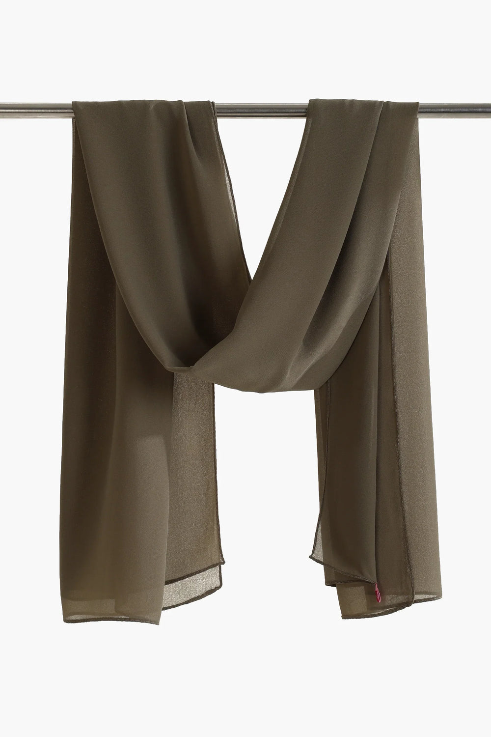 Solid Pattern Chiffon Scarf