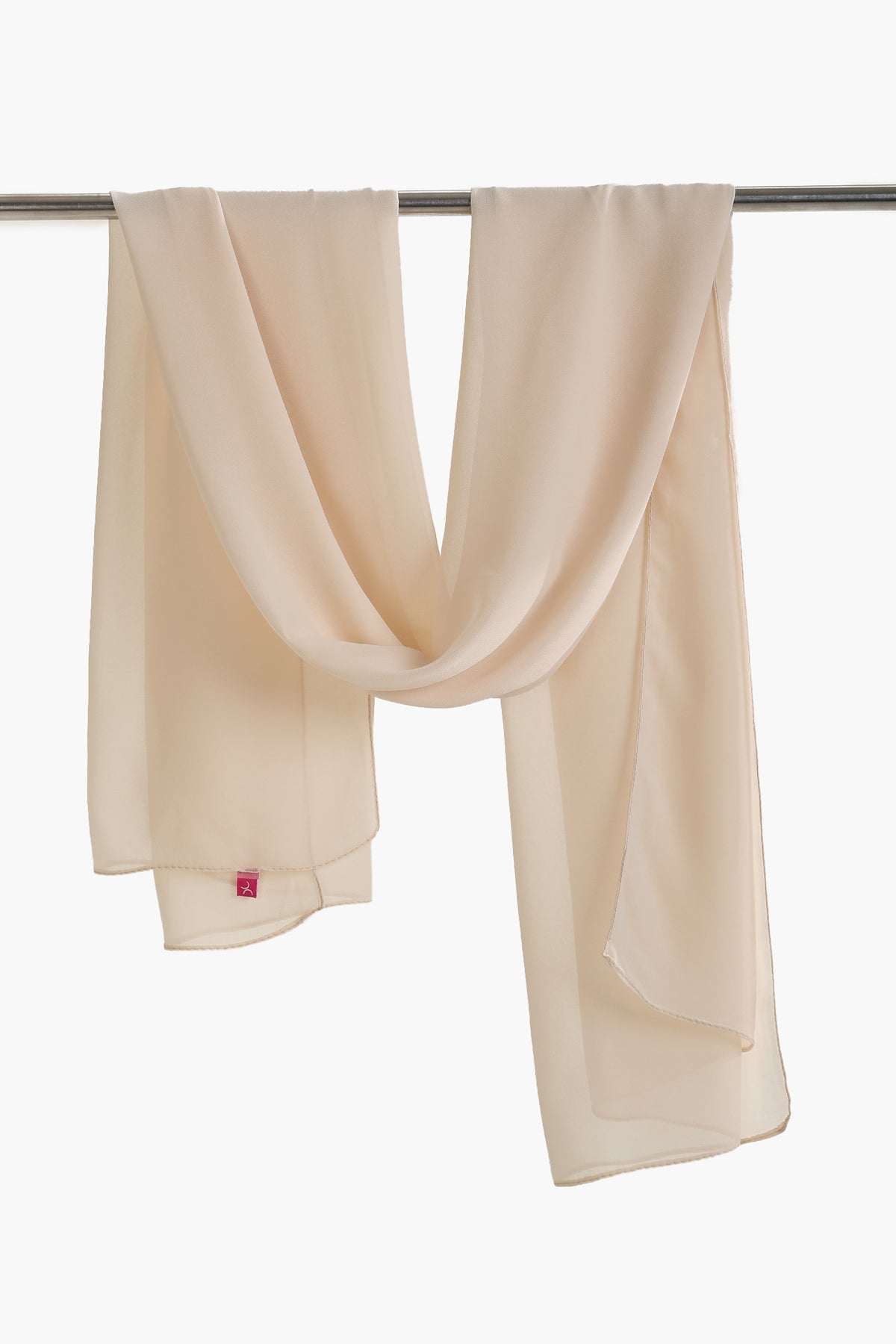 Solid Pattern Chiffon Scarf