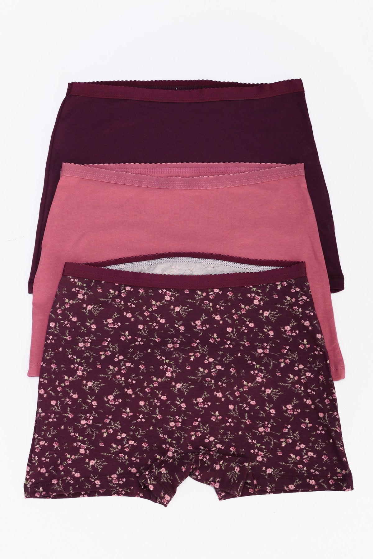 Pack of 3 Colored Short Panties