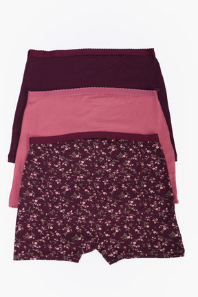 Pack of 3 Colored Short Panties