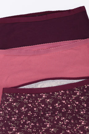 Pack of 3 Colored Short Panties