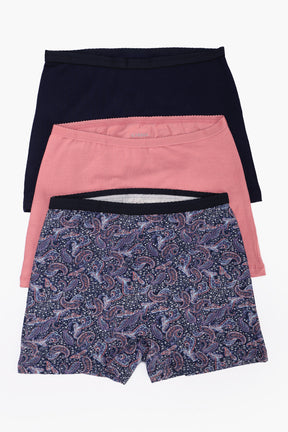 Pack of 3 Colored Short Panties