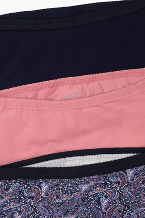 Pack of 3 Colored Short Panties