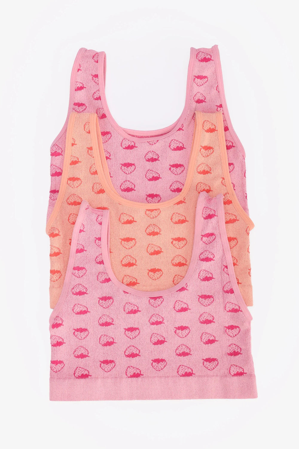 Girly Jacquard Seamless Bra