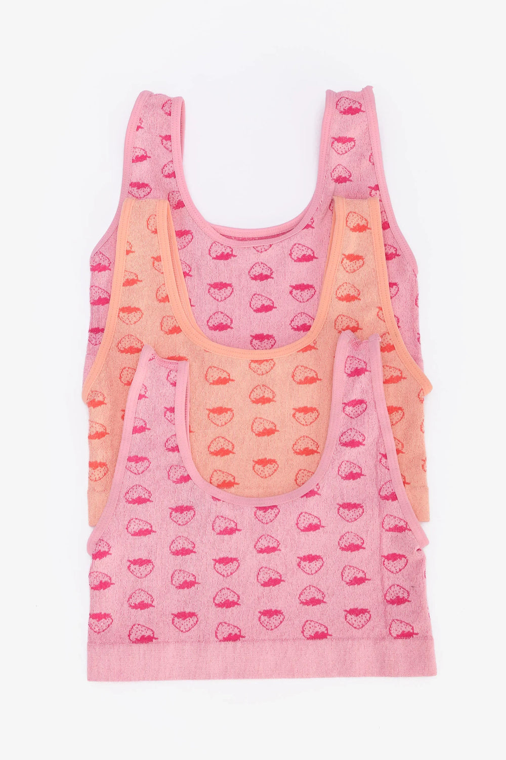 Girly Jacquard Seamless Bra