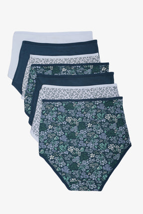 Pack of 7 Colored Full Brief Panties