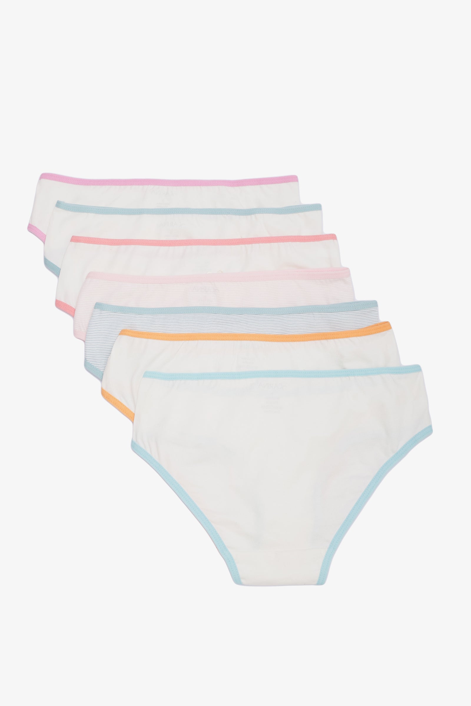 Pack of 7 Colored Bikini Panties