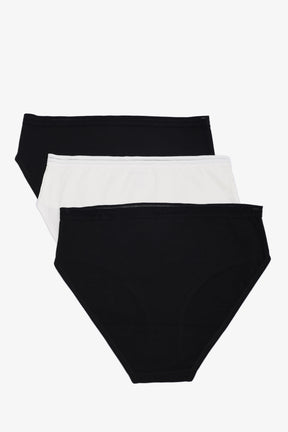 Pack of 3 Colored Full Brief Panties