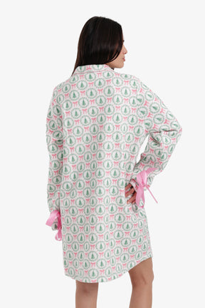 Bow-Sleeve Night Shirt