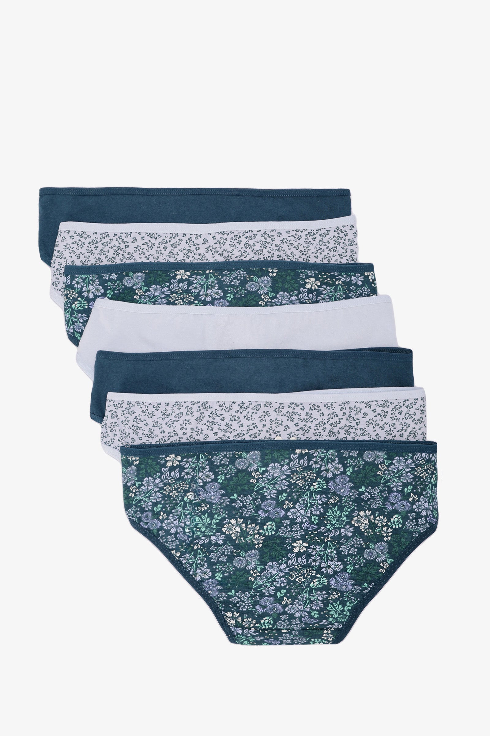 Pack of 7 Colored Bikini Panties