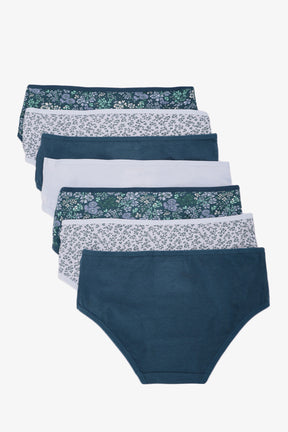 Pack of 7 Colored Brief Panties