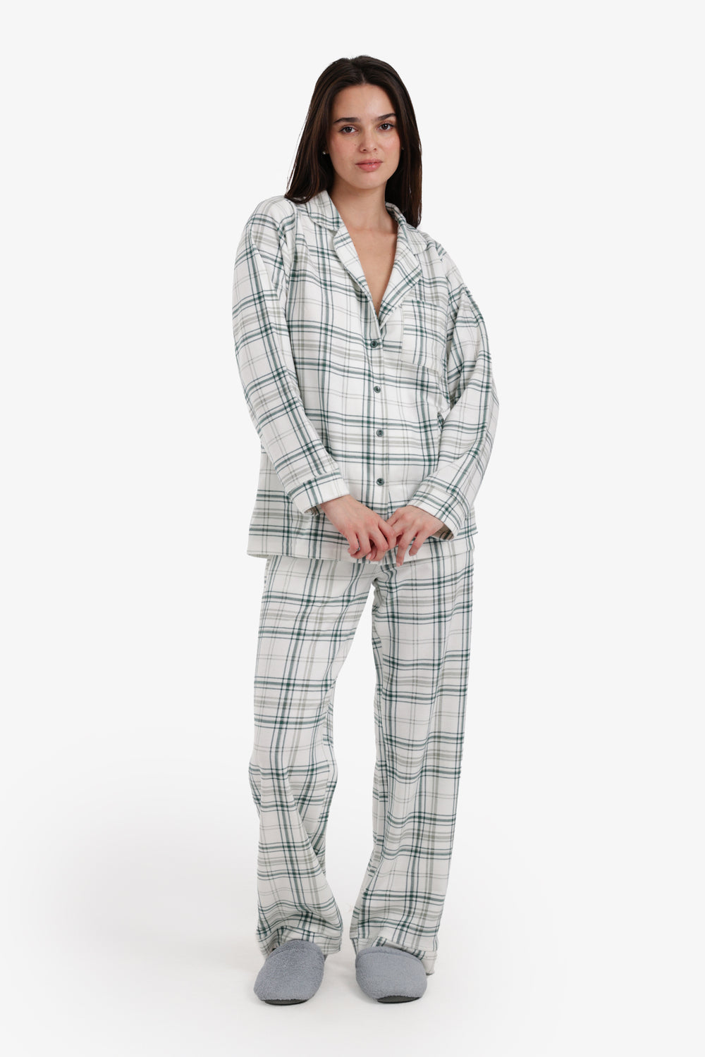 Checked Pattern Pyjama Set