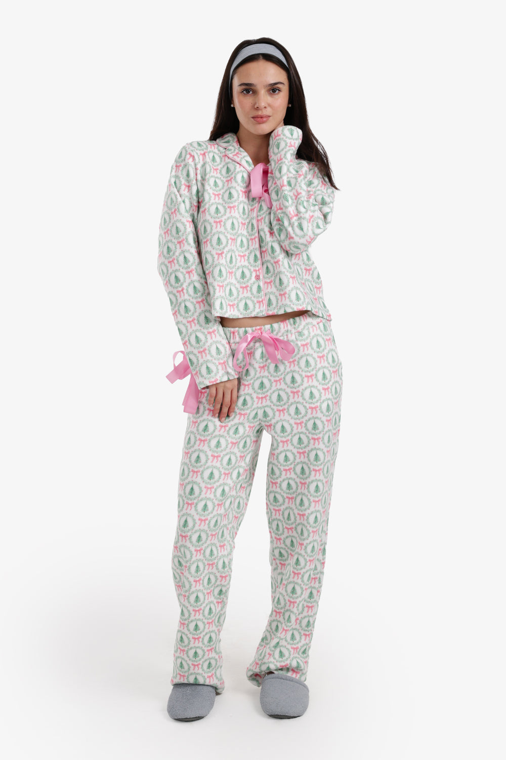 Velvet Christmas Pyjama Set