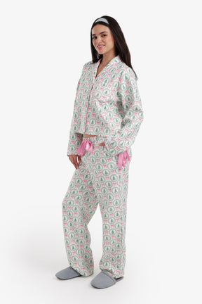 Velvet Christmas Pyjama Set