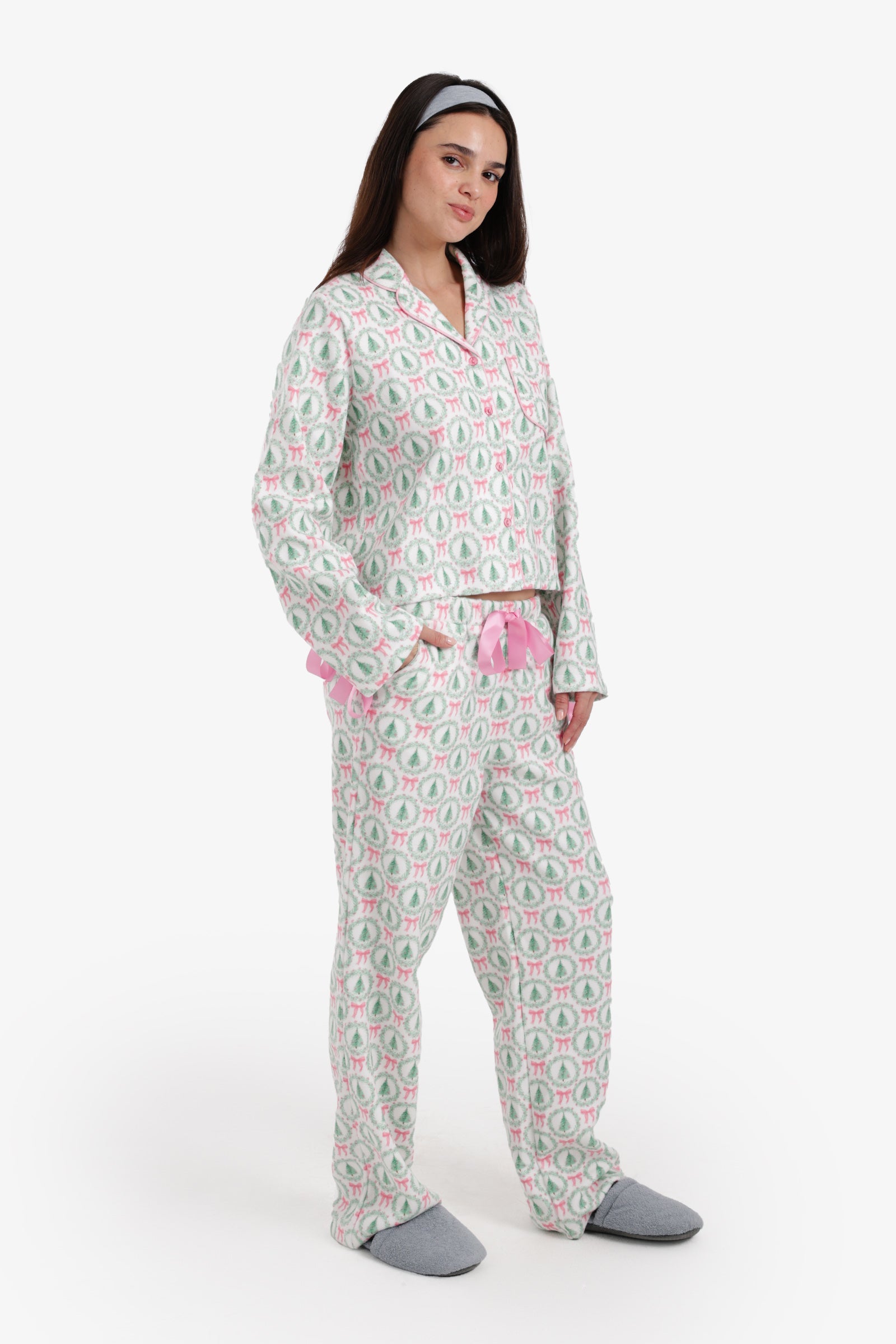 Velvet Christmas Pyjama Set