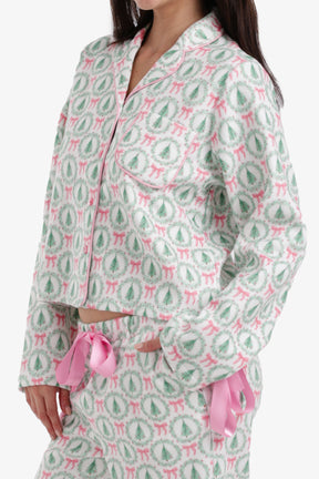 Velvet Christmas Pyjama Set