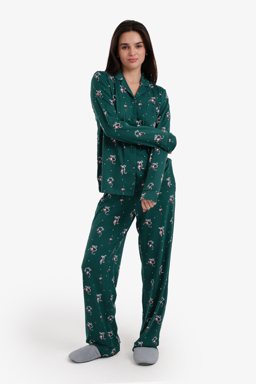 Classic Button-Down Pyjama Set