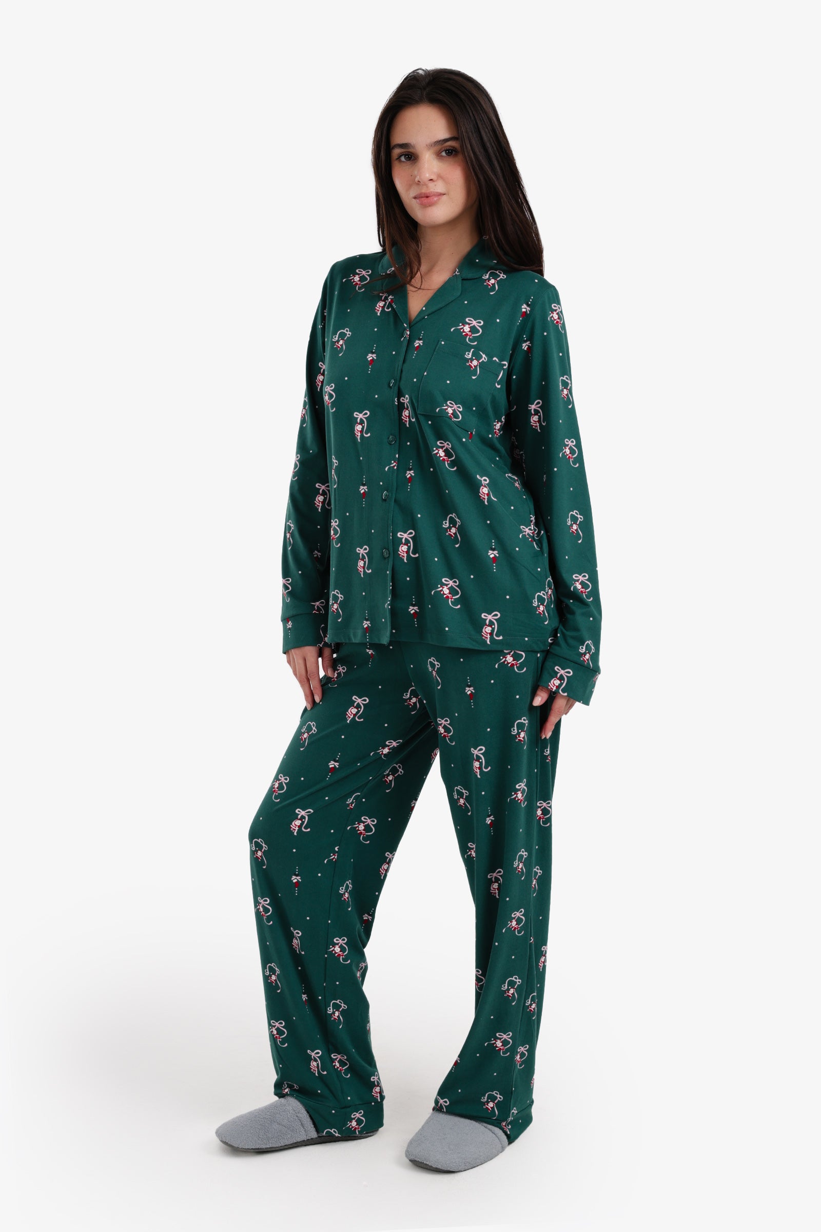 Classic Button-Down Pyjama Set