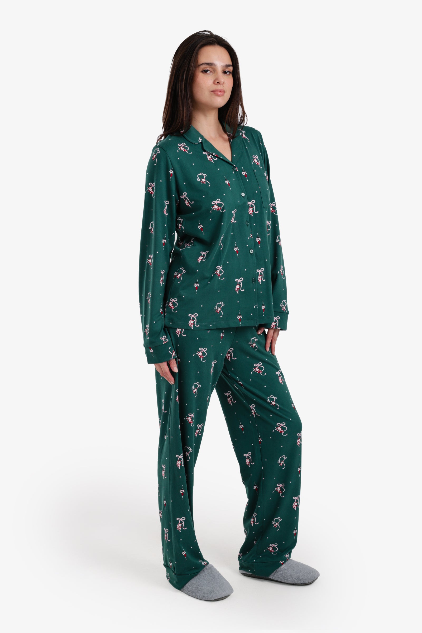 Classic Button-Down Pyjama Set