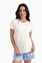 تيشيرت بيجامة فيسكوز