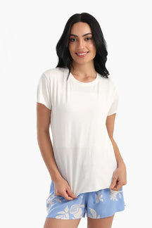 تيشيرت بيجامة فيسكوز