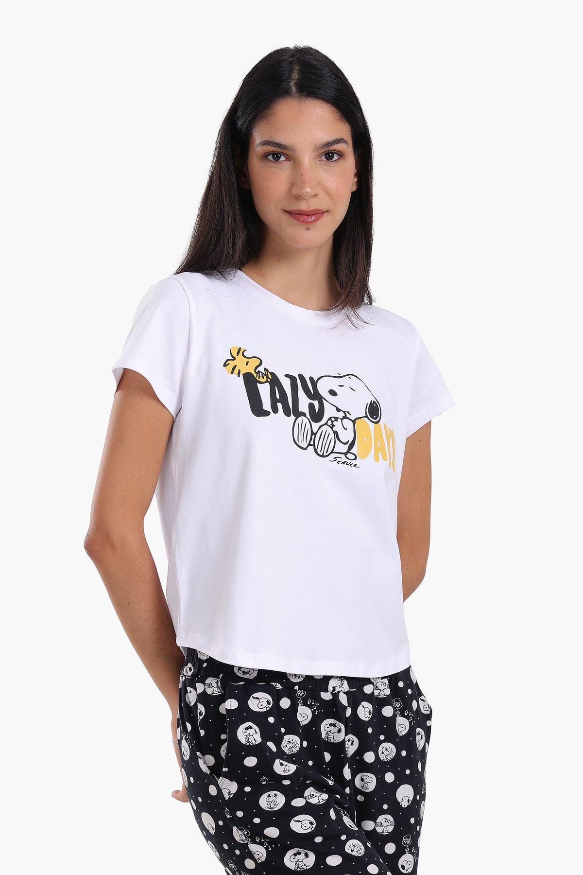 Cotton Short Sleeves Pyjama Set