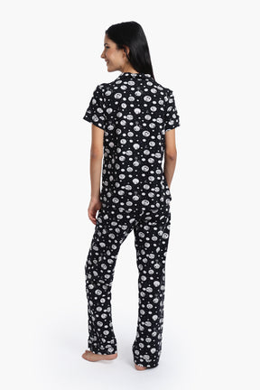 Pyjama Set with Snoopy Print