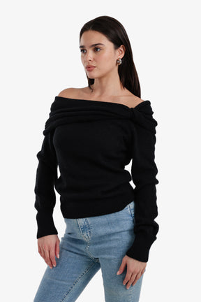 Classic Cowl Neck Pullover
