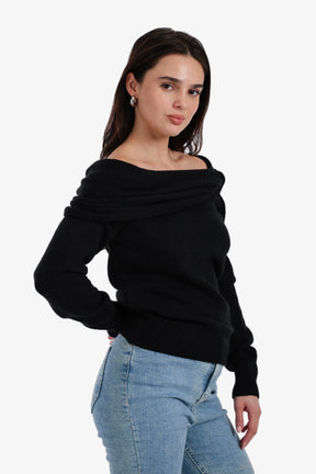 Classic Cowl Neck Pullover