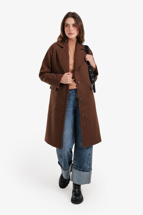 Notch Collar Coat