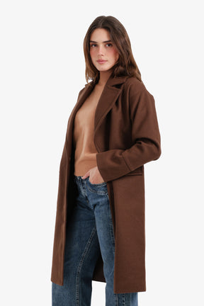 Notch Collar Coat