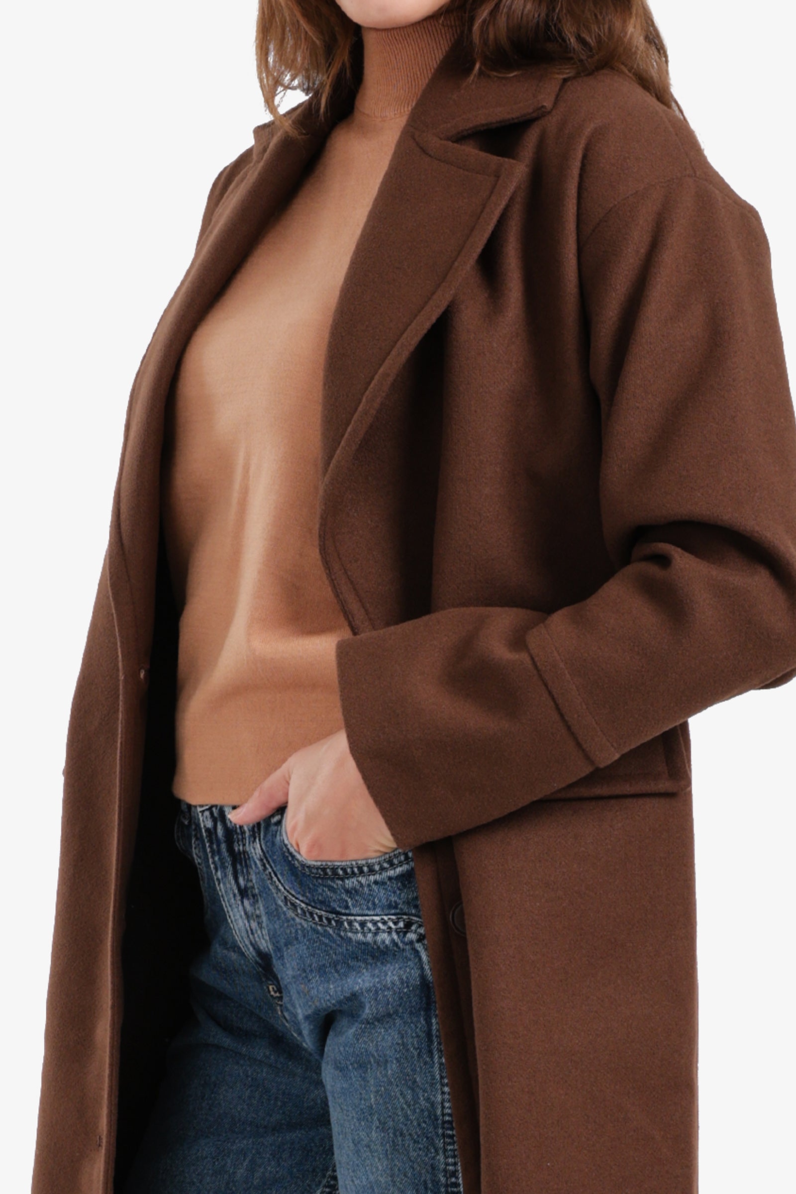 Notch Collar Coat