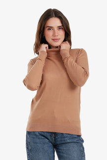 Slim Fit High Neck Pullover