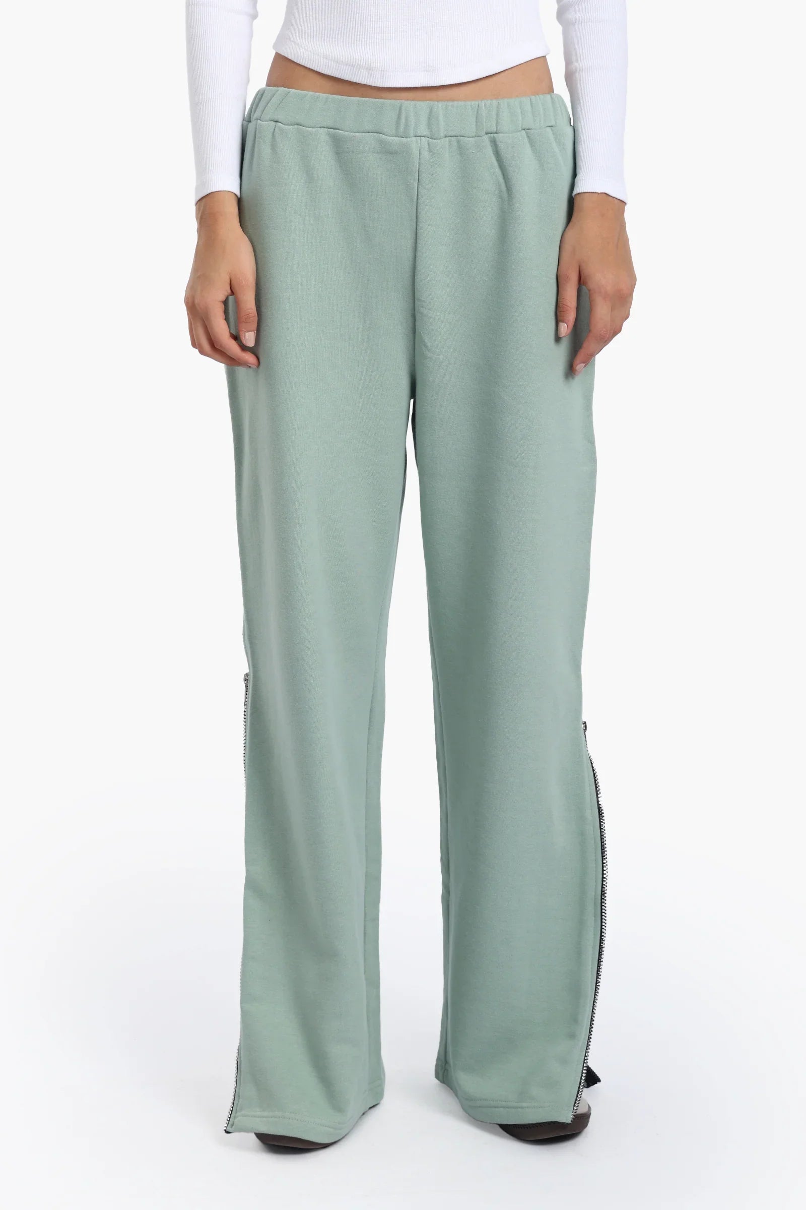 Side Zippers Lounge Pants