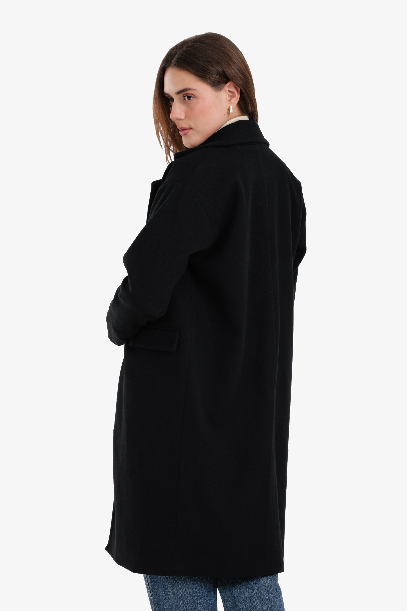 Notch Collar Coat