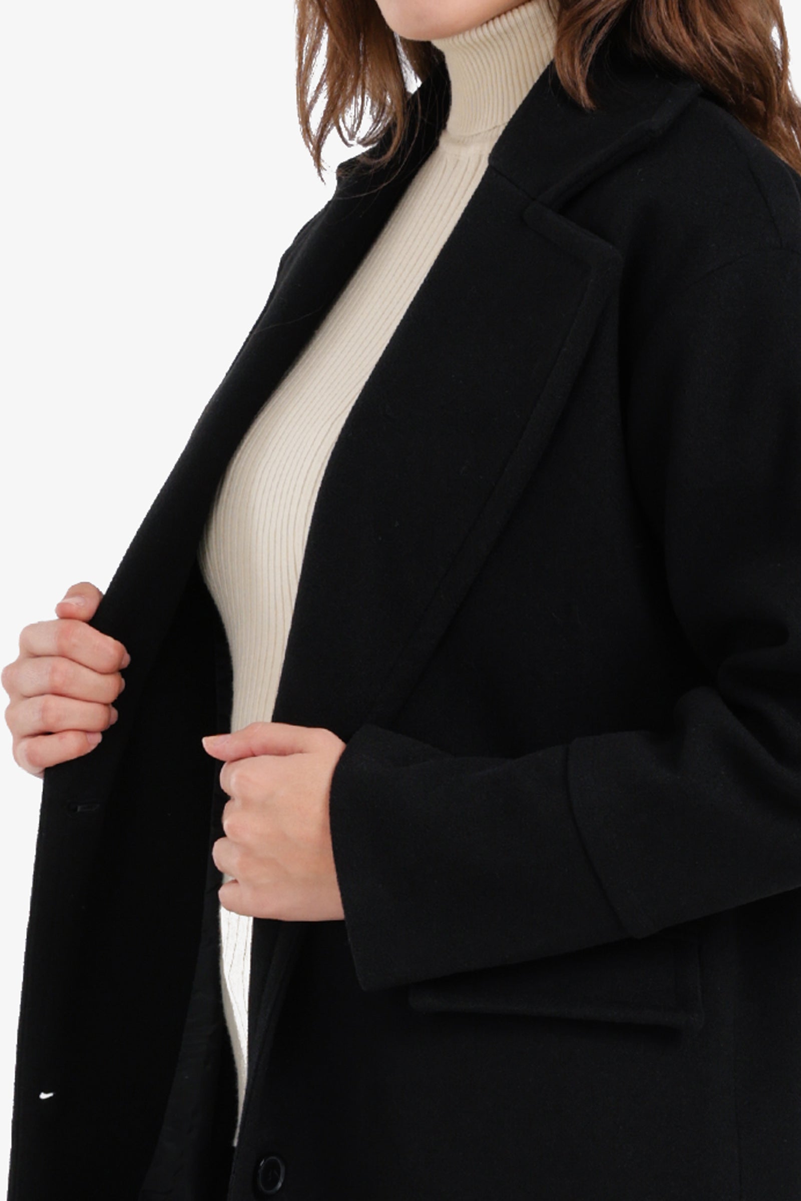 Notch Collar Coat