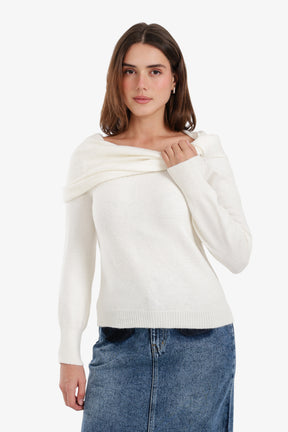 Classic Cowl Neck Pullover